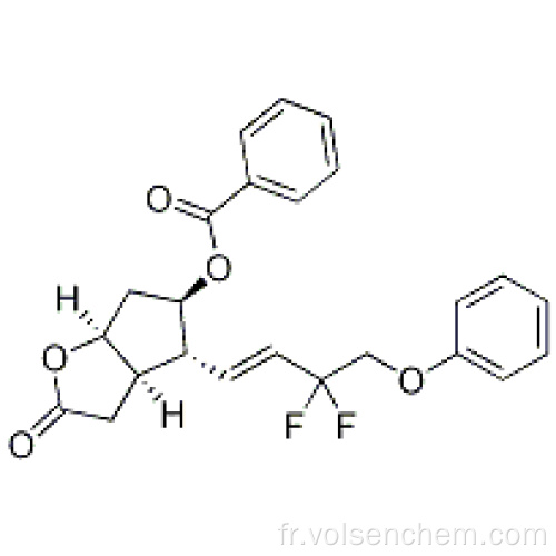 209861-00-7, Tafluprost Intermédiaire 2H-Cyclopenta [b] furan-2-one, 5- (benzoyloxy) -4 - [(1E) -3,3-difluoro-4-phénoxy-1-butèn-1-yle ]hexa